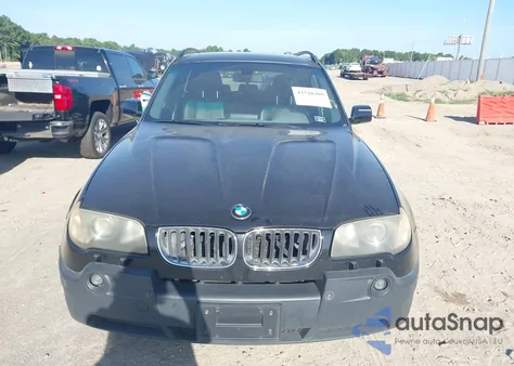 2004 BMW X3 3.0I from USA, damaged, VIN WBXPA93494WC31731